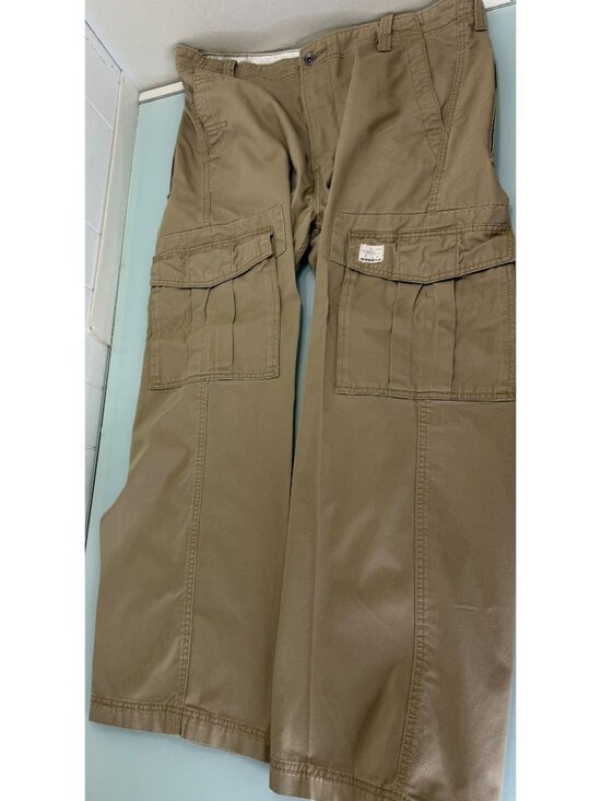 Levis Other - Vintage Levis Cargo Pants Mens 38x32 Beige Y2K Loose Baggy Wide Leg Skater